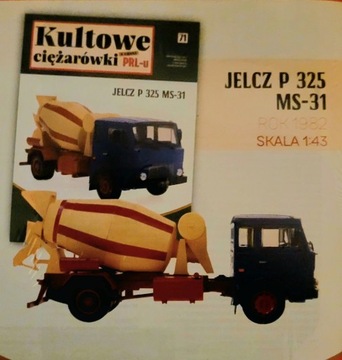 KULTOWE CIĘŻARÓWKI PRL-u NR 71/2023- JELCZ P 325 MS-31