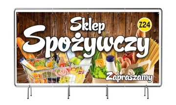 РЕКЛАМНЫЙ БАННЕР 2х1м картофель яйца фрукты мед