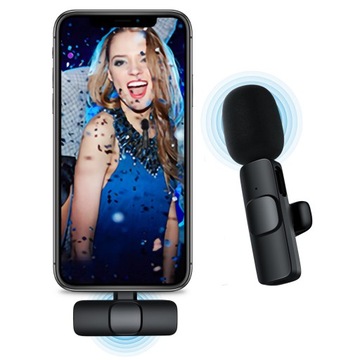 БЕСПРОВОДНОЙ МИКРОФОН USB-C для Android Apple iPhone 15