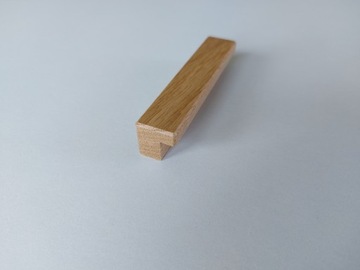 Ручка мебельная деревянная, дуб ELKA, длина 96мм, размер 64мм, ПОЛЬСКИЙ ПРОДУКТ