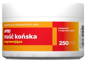 MAŚĆ KOŃSKA ROZGRZEWAJĄCA 250 ML APTEO CARE
