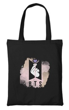 BTS Torba Gadżety KPOP BTS Army EKO Czarna 3