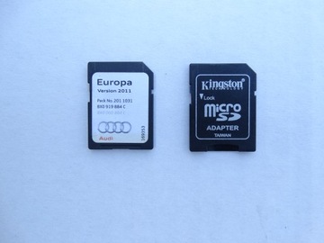 AUDI A6 C7 A7 РАДИОМОДУЛЬ НАВИГАЦИОННЫЙ КАРТРИДЕР 2X SD MMI RMC 4G0035193D