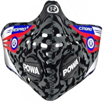 Маска против смога RESPRO CINQRO, размер XL, камуфляж