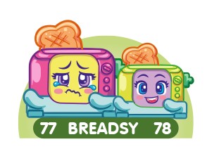 MojiPops Seria Party series moji pops 78 BREADSY