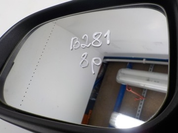 B281 VOLVO C30 ZRCÁTKO VNĚJŠÍ LEVÉ 6 PIN