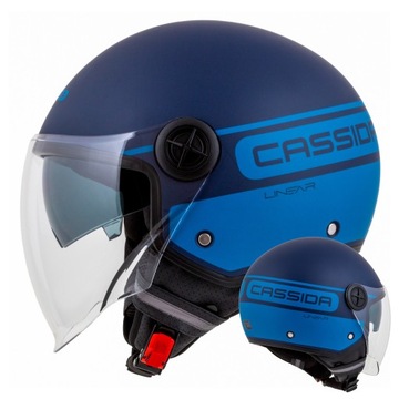 CASSIDA KASK MOTOCYKLOWY HANDY PLUS LINEAR JET XS