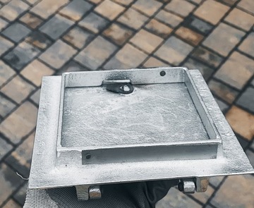 АЛЮМИНИЕВАЯ ДВЕРЦА ПЕЧИ, ЗАЖИМ ДЛЯ ПРОВЕРКИ ДЫМОХОДА ДВЕРЬ 17X17