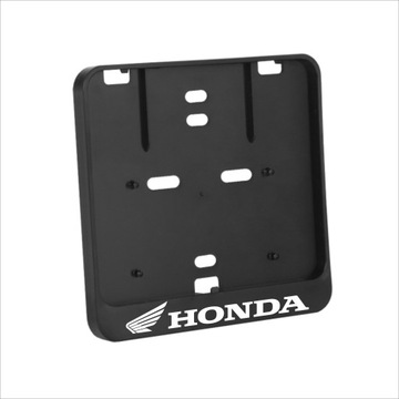 Ramka tablicy motorower z napisem w 1 kolorze logo