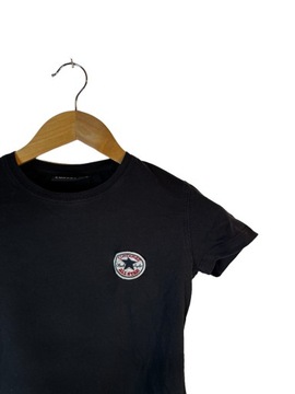 Koszulka damska Converse czarna z logiem M