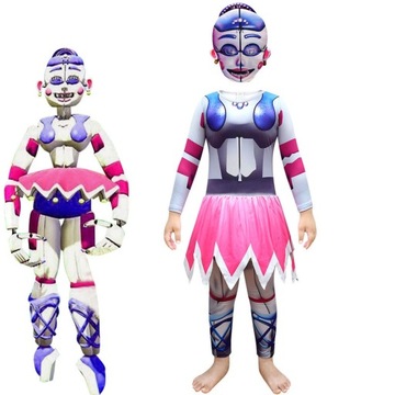 Cosplay Cartoon Bonnie kostium misia gra FNAF Foxy