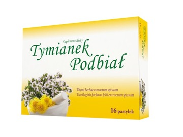 Tymianek i Podbiał 16 pastylek NORD FARM