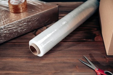 СТРЕЙЧ-ФОЛЬГА 2,5 КГ НЕТЕТКА 50см СИНЯЯ ПРОЧНАЯ