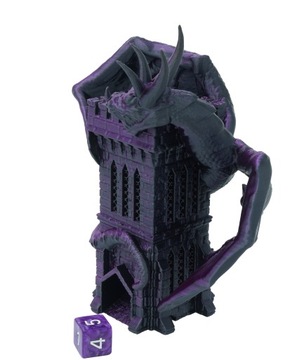 Выход Дракона на башне - маленькая башня для игры в кости - Башня для игры в кости виверны Fates End