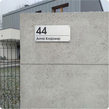 Табличка АДРЕС доска номер дома номер дома АЛЮМИНИЙ 45х20 ЦВЕТА