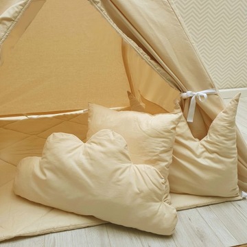 Палатка TIPI детская с ковриком и подушками вигвам TEEPEE в подарок CE