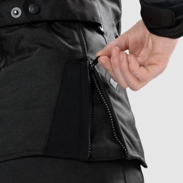 REBELHORN HIKER IV ЖЕНСКАЯ ТЕКСТИЛЬНАЯ МОТОКУРТКА ЧЕРНЫЙ ЧЕРНЫЙ