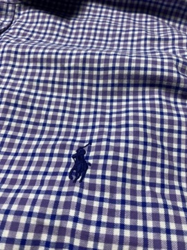 POLO Ralph Lauren ORYGINALNA bawełniana KOSZULA W KRATKĘ /XL