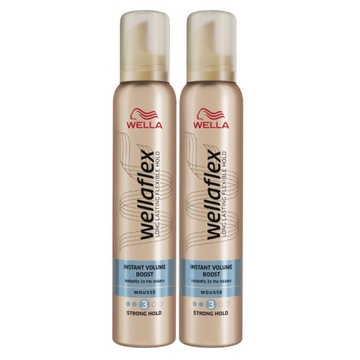 Пенка для волос Wellaflex Volume Boost 200 мл x2
