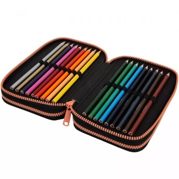 Футляр для карандашей с тремя отделениями и перемычкой для снаряжения 3 CP CAPYBARA CAPYBARA