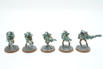 Warhammer 40k Necrons Deathmarks zestaw 5 pomalowanych figurek