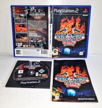 Gra BIKER MICE FROM MARS PS2 3XA