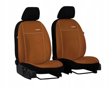 POKROWCE MIAROWE ALICANTE DO VW T5 CARAVELLE 1+1