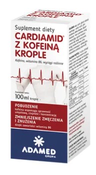 Cardiamid z kofeiną krople 100ml