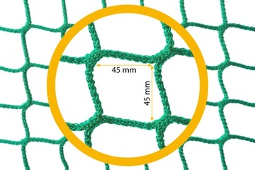 Siatka transportowa na przyczepę zabezpieczająca ładunek przyczepy 2.2x1.5m
