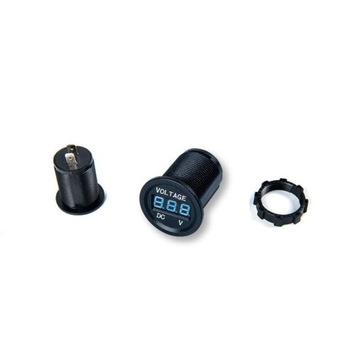 ВОЛЬТМЕТР ВОЛЬТМЕТР ЦИФРОВОЙ СВЕТОДИОДНЫЙ 12В 24В