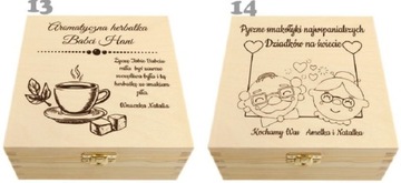 ZESTAW Herbat dla Dziadka Babci na PREZENT miód