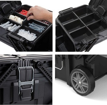 КОРОБКА ДЛЯ ИНСТРУМЕНТОВ KETER НА КОЛЕСАХ ЧЕХОЛ ДЛЯ ИНСТРУМЕНТОВ