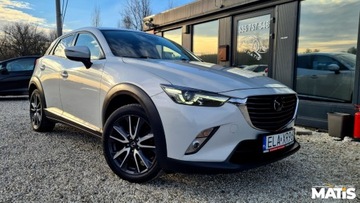 Mazda CX-3 Crossover 2.0 SKY-G 120KM 2017 Mazda CX-3 2.0benz mnnual Navi kamera LIFT podgrz. kier 1REJ 2018 100 bezw, zdjęcie 30