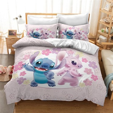 KOMPLET POŚCIELI 3D 140x200 STICH Wzór 3CZ.