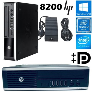 mini PC HP 8200 USFF Intel G630 8/250GB MXM DP W10