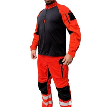 BLUZA RATOWNIK MEDYCZNY RATOWNICTWO MEDYCZNE FLUO