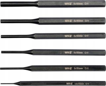 YATO ZESTAW WYBIJAKÓW 6 ELEMENTÓW YT-47121