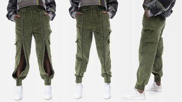 adidas Originals x Ivy Park Corduroy Pants spodnie sztruksowe unisex - M