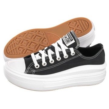 Buty Damskie Trampki na Platformie Converse CT All Star 570256C Czarne