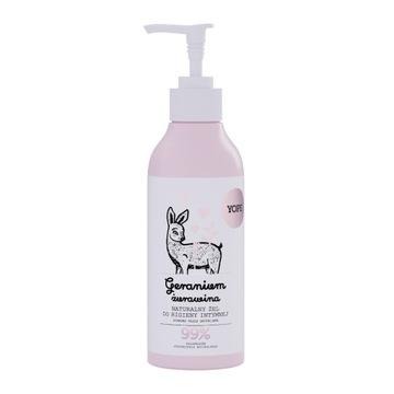 Yope Naturalny żel do higieny intymnej Geranium i Żurawina 300ml P1