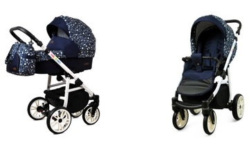 Wózek dziecięcy głęboki spacerowy BabyLux COLORLUX