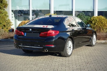 BMW Seria 5 G30-G31 Limuzyna 520d 190KM 2019 BMW Seria 5 Bezwypadek SalonPL xDrive LuxuryLine Tempomat Kamera FV, zdjęcie 4