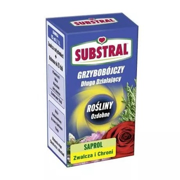 SUBSTRAL SAPROL ŚRODEK GRZYBOBÓJCZY ROŚLINY OZDOBNE 25ml