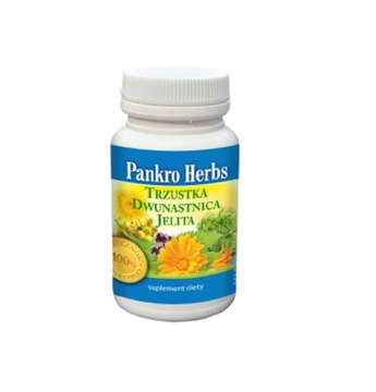 Pankro Herbs trzustka jelita 60 kaps. Invent Herbs