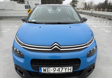 Citroen C3 III Hatchback 1.2 PureTech 110KM 2020 Citroen C3 salon PL FV VAT 23 bezwypadkowy automat 1.2 Benzyna, zdjęcie 11