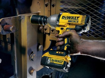 АККУМУЛЯТОРНЫЙ КОЛЕСНЫЙ гайковерт DeWALT DCF899P1 18 В 5 Ач + РАЗЪЕМЫ + СУМКА