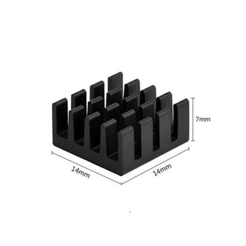 Radiator do Raspberry Pi Zero 14x14x7mm