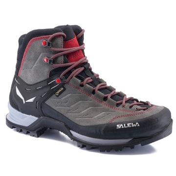 Buty trekkingowe SALEWA MNT TRAINER MID GTX r.48.5 (13UK) CHARCOAL/PAPAVERO