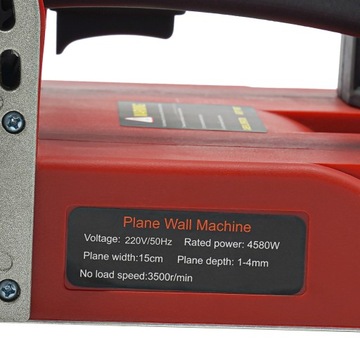 4580W Elektryczny skrobak do betonu - czerwony 220V