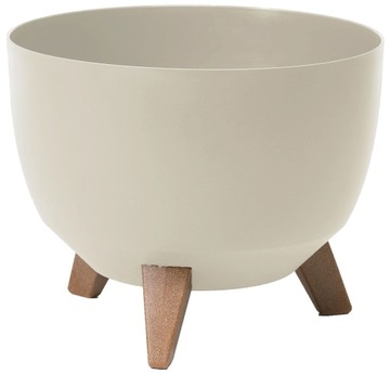 Doniczka misa ROMA 24 h20 - BAWEŁNA mat